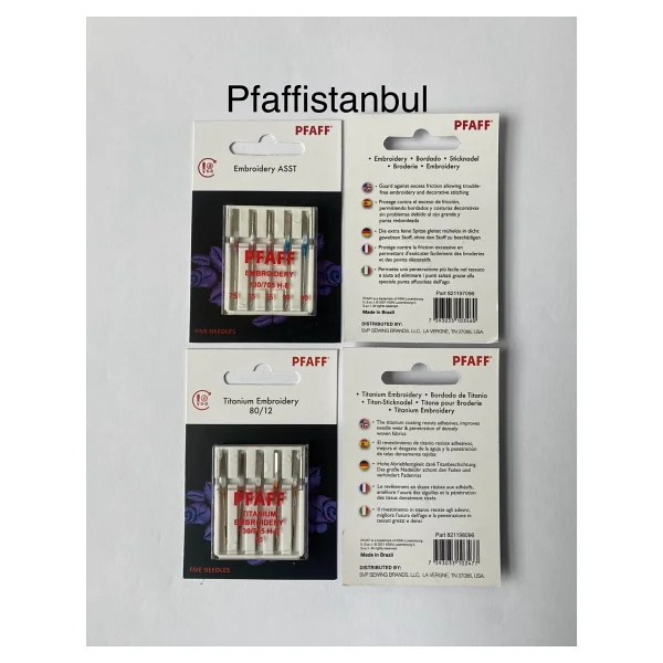 Pfaff Nakış Iğne Seti 2'li - Görsel 2