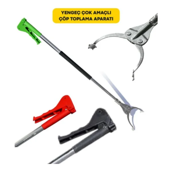Yengeç Çöp Toplama Aparatı 92 Cm Dişli Ağız - Görsel 10