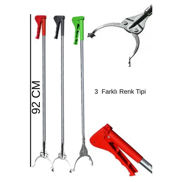 Yengeç Çöp Toplama Aparatı 92 Cm Dişli Ağız - Görsel 2