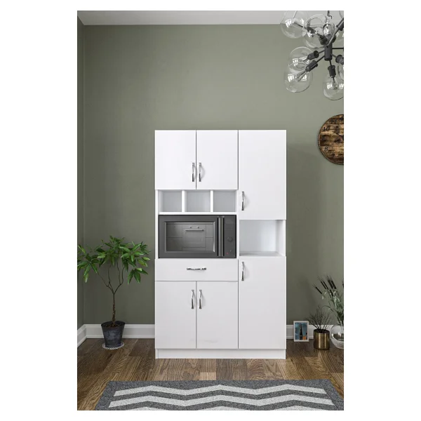 Aeka Ae-3080 Anka 6 Raflı 1 Çekmeceli Çok Amaçlı Dolap - Görsel 8