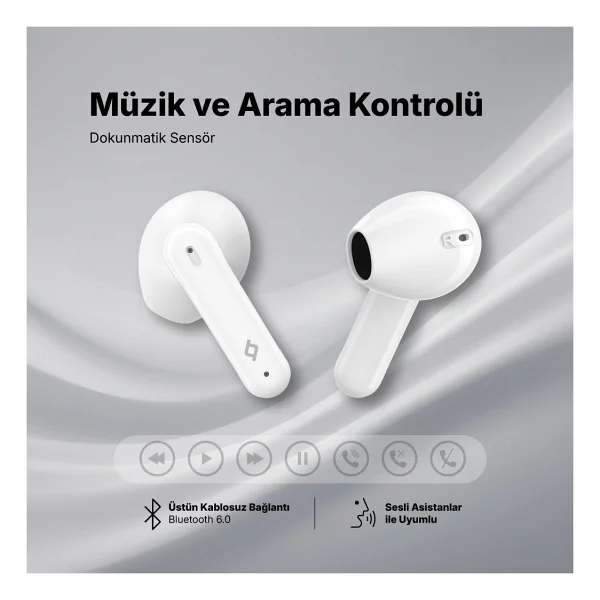 Ttec Airbeat Vibe 2km176 TWS Kulak İçi Bluetooth Kulaklık - Görsel 3