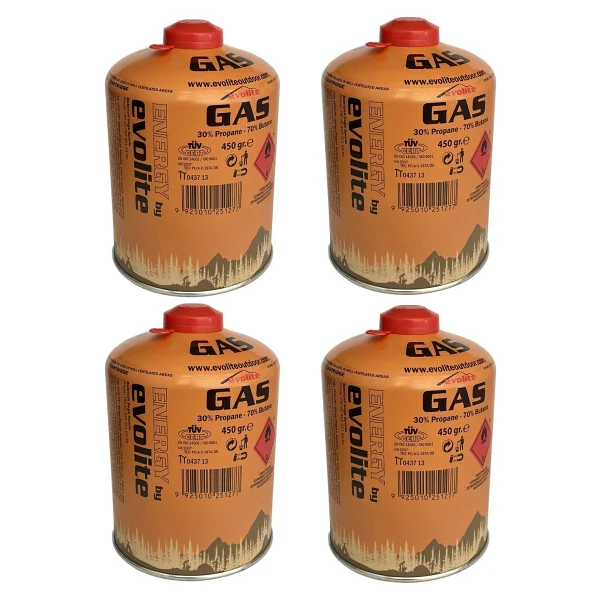 Evolite 450 Gr 4 Adet Gaz Kartuşu - Görsel 6