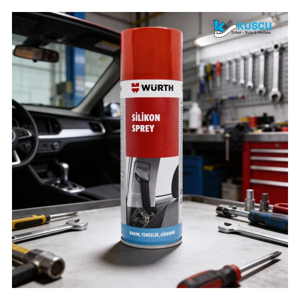 Würth 300 Ml Silikon Sprey - Görsel 2