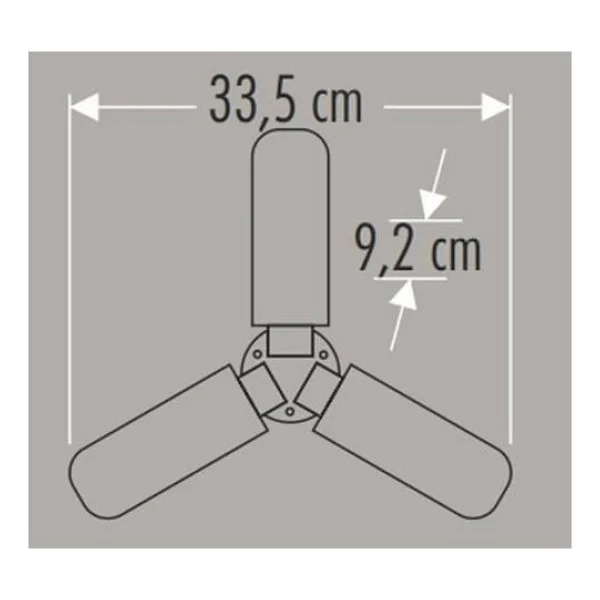 Cata Ct-1152 Beyaz Işık 42 W E27 Pervane LED Ampul - Görsel 8