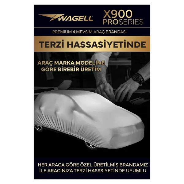 Budge Hyundai Tucson - X900pro Fırtına / Güneş Araba Brandası - Oto Çadır Örtü - Görsel 7