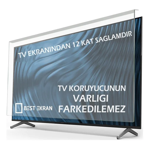 Onvo 75vq90f3ua TV Ekran Koruyucu - Onvo 75" İnç 190 Ekran QLED Şeffaf Koruma Paneli - Görsel 9