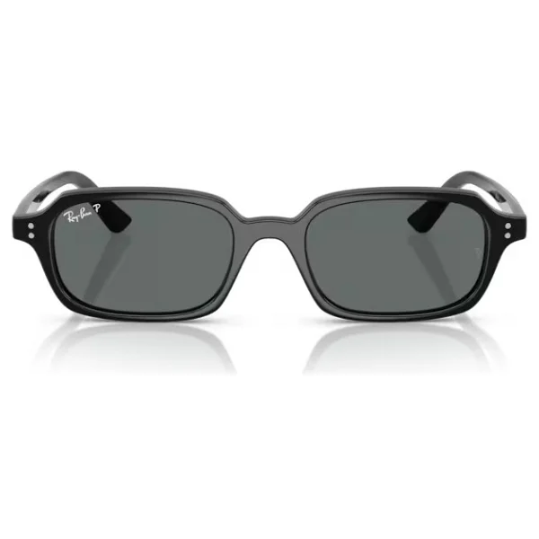 Ray-Ban Zuri 4455 667781 Black-Dark Grey Polarize Güneş Gözlüğü - Görsel 6