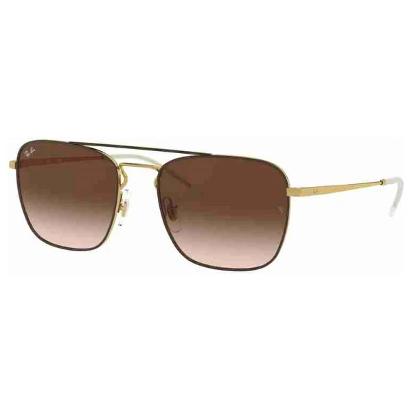 Ray-Ban 3588 905513 Gold-Brown Erkek Güneş Gözlüğü - Görsel 2