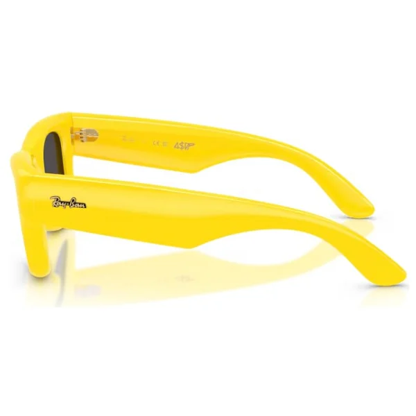 Ray-Ban Wayfarer Puffer 4940 683087 Yellow-Black Güneş Gözlüğü - Görsel 5