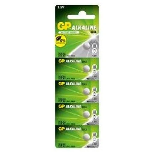Gp 192 Lr41 5'li Alkalin Düğme Pil - Görsel 8
