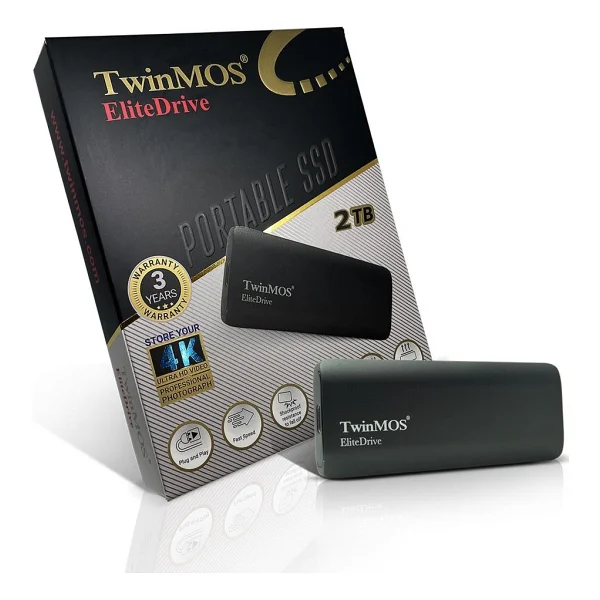 Twinmos Elitedrive Pssd2tbmedb USB 3.2 2 TB Taşınabilir SSD - Görsel 10