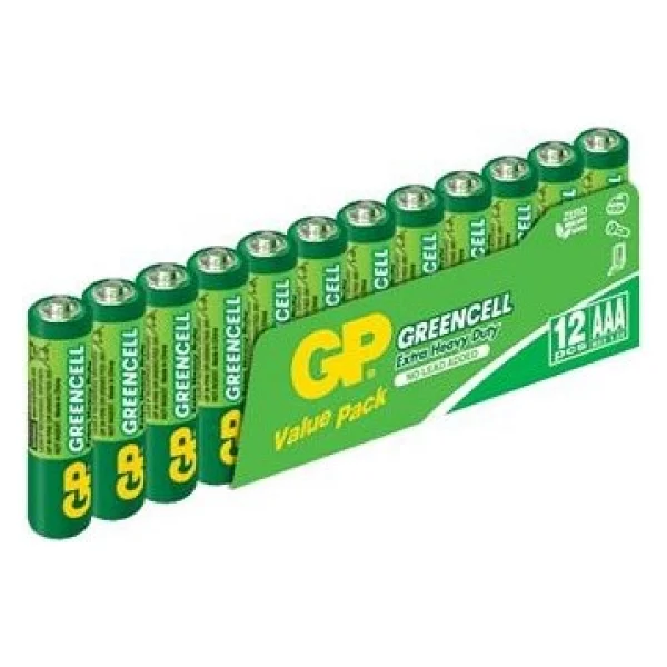 Gp Greencell 24g R03 12'li Çinko Aaa İnce Kalem Pil - Görsel 6
