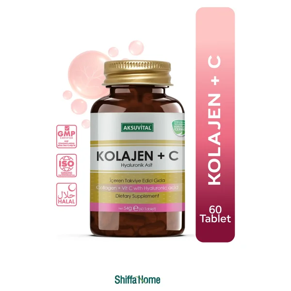 Aksu Vital Kolajen +C Vitamini Ve Hyaluronik Asit 60 Tablet - Görsel 8
