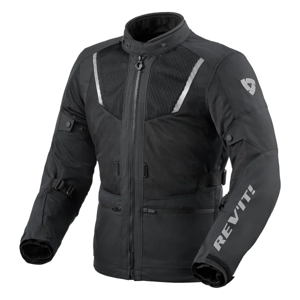Revit Levante 2 H2o 4 Mevsim Siyah-Gri Motosiklet Montu - Görsel 4