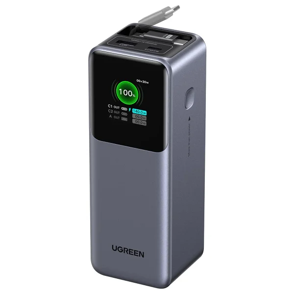 Ugreen Nexode Pro 55987B 20000 mAh Hızlı Şarj Powerbank