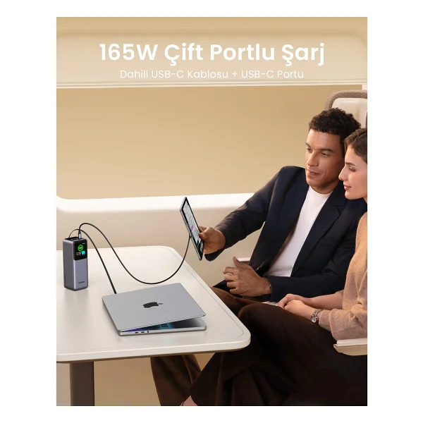 Ugreen Nexode Pro 55987b 20000 mAh Hızlı Şarj Powerbank - Görsel 4