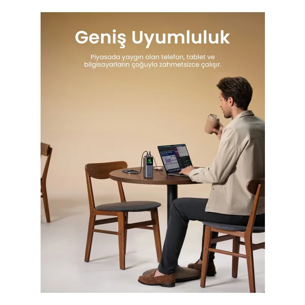 Ugreen Nexode Pro 55987b 20000 mAh Hızlı Şarj Powerbank - Görsel 5