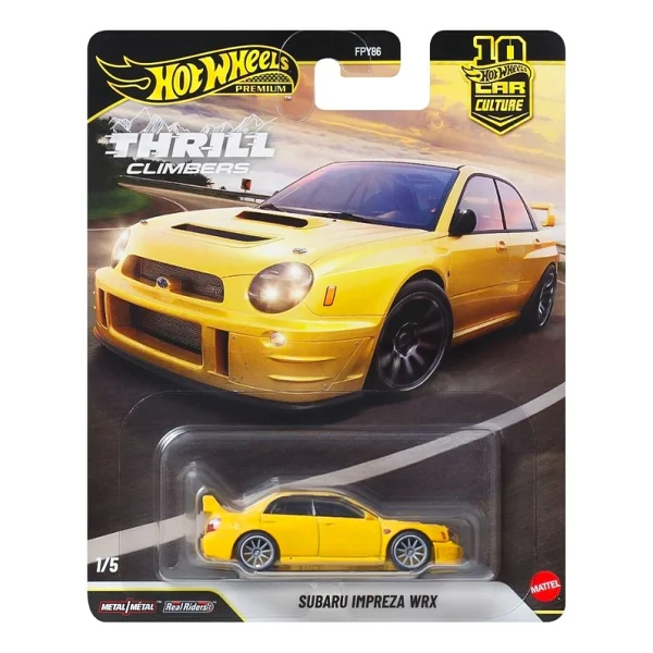 Hot Wheels Premium Car Culture Thrill Climbers Subaru Impreza Wrx Fpy86-Jkf21 - Görsel 3