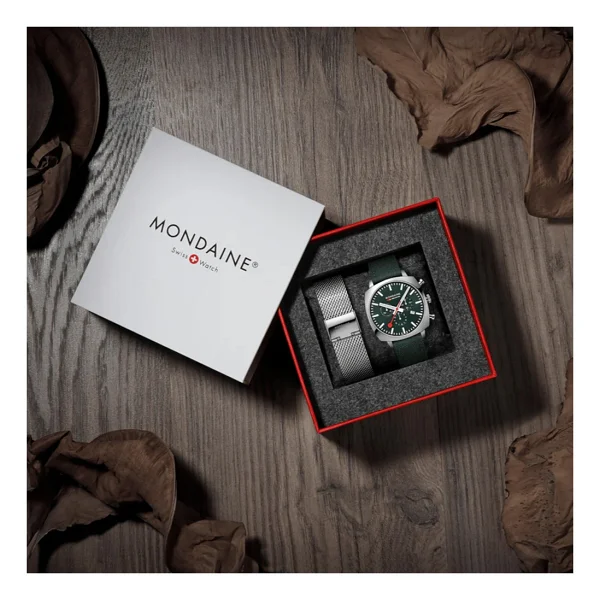 Mondaıne Grand Cushıon Msl.41460.Lf.Set Erkek Kol Saati - Görsel 8
