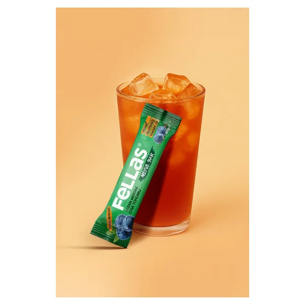 Fellas Meyve Bar - Yaban Mersinli Ve Chialı (40 G) X 12 Adet - Görsel 5