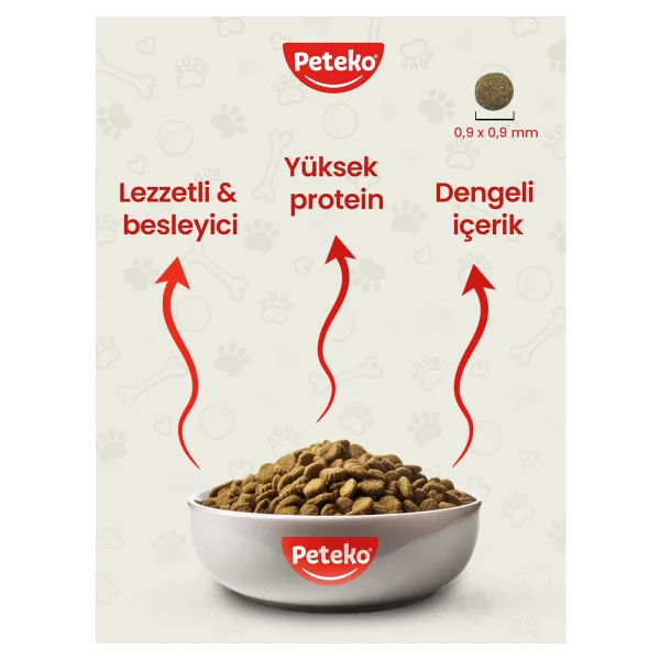 Peteko Tavuklu 15 Kg Yetişkin Kedi Maması - Görsel 8