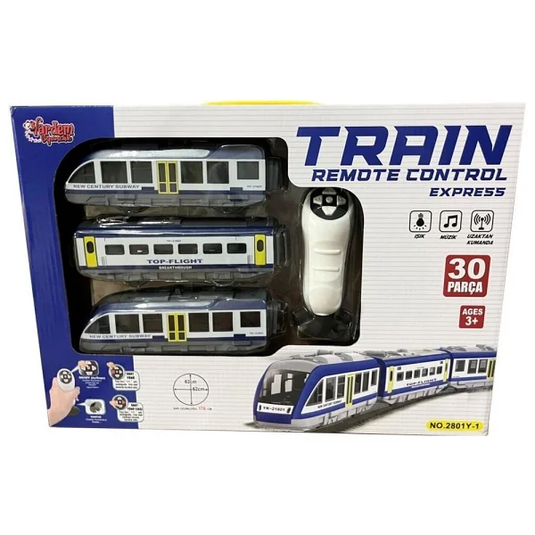 Vardem Le-2801y-1 30 Parça Işıklı 176 Cm Tren Seti - Görsel 2