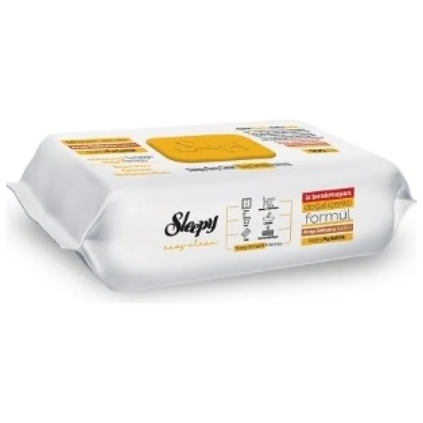 Sleepy Easy Clean Arap Sabunu Katkılı Yüzey Temizlik Havlusu 100 Yaprak - Görsel 5