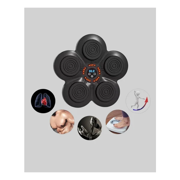 Marsilyan Evde Fitness Için Akıllı Boks Makinesi Işıklı Vuruş Noktalı Bluetoothlu - 1 - 2 Yaş - Renkli - Görsel 4