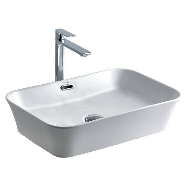 Lena E-4160 Tezgah Üstü Porselen Lavabo - Görsel 3