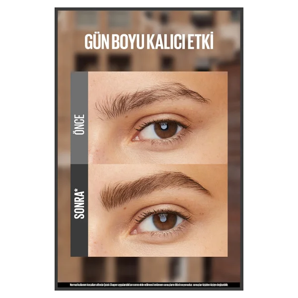 Maybelline New York Quick Shaper 03 Soft Brown Kaş Kalemi - Görsel 3