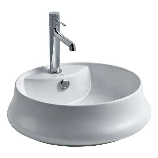 Lena E-4045 Tezgah Üstü Porselen Lavabo - Görsel 3
