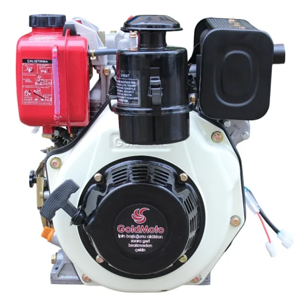 Goldmoto Gm178fe-C Dizel Motor 7 Hp Marşlı Krank Mili Kamalı - Görsel 6