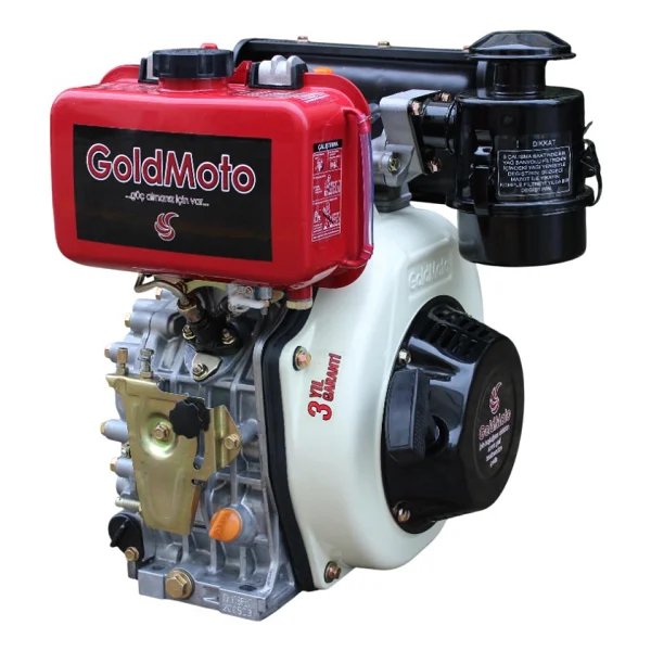 Goldmoto Gm178fe-C Dizel Motor 7 Hp Marşlı Krank Mili Kamalı - Görsel 2