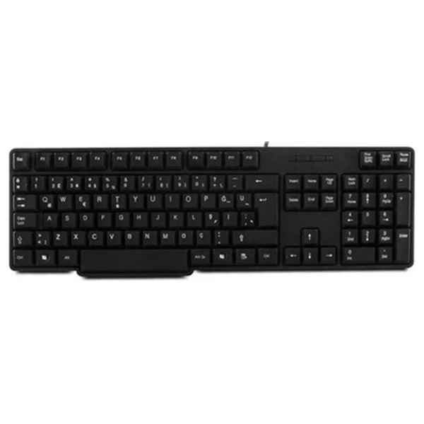 Everest KB-517U Q Kablolu Klavye - Görsel 3