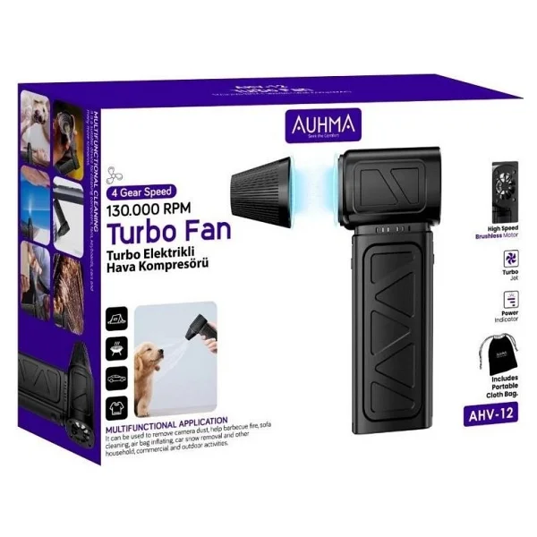 Auhma Ahv-12 Turbo Jet Fan - Görsel 5