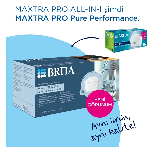 Brita Maxtra Pro Pure Performance 2'li Su Arıtma Filtresi - Görsel 9