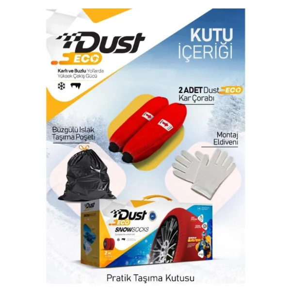Dust Eco Kar Çorabı - 1 - Görsel 3