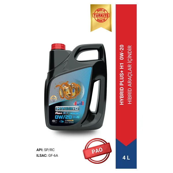 Doill Hybrid 0w-20 0w-20 Apı Sp/Rc 4 Lt Motor Yağı - 2026 - Görsel 5