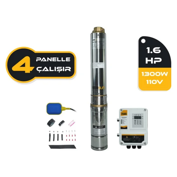 Mexxsun Dc Pompa 1,6hp 1300w 110v - Görsel 5