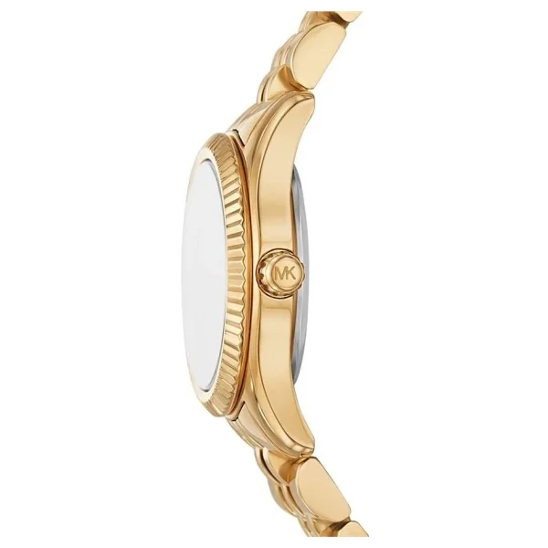 Michael Kors Petite Lexington Pave Mk4842 Altın-Yeşil Kadın Kol Saati - Görsel 9