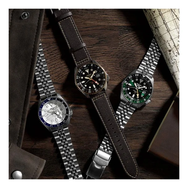 Seiko 5 Sports Skx Ssk036k Deri Kordon Erkek Kol Saati - Görsel 5