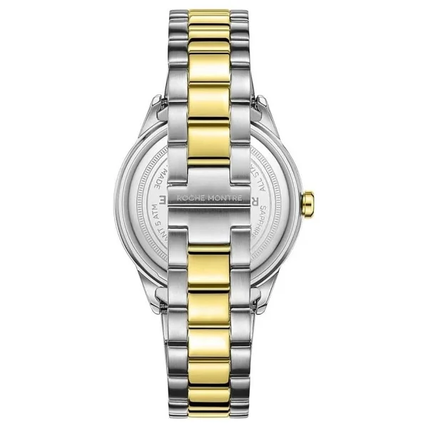 Roche Montre Rmg6007-05 Gümüş-Altın Erkek Kol Saati - Görsel 6