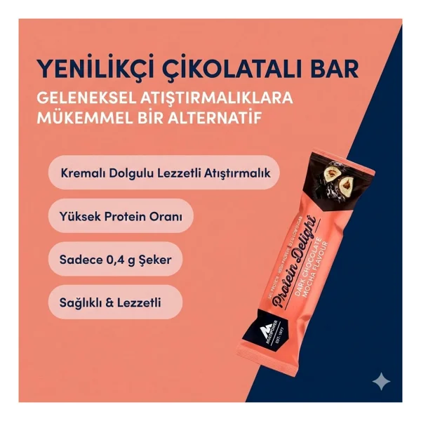 Multipower Protein Delight 35 Gr 18'li Protein Bar - Görsel 4