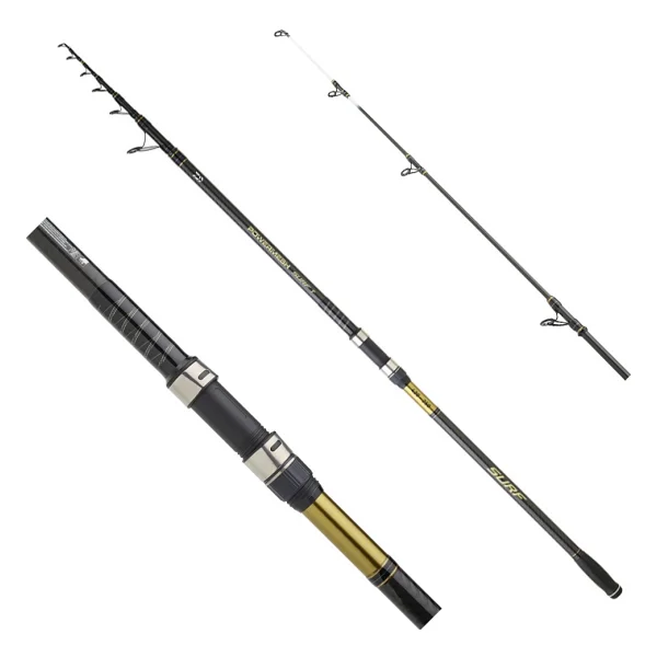 Daiwa Powermesh Cf 420 Cm 100-250 Gr Teleskopik Surf Kamış - Görsel 2