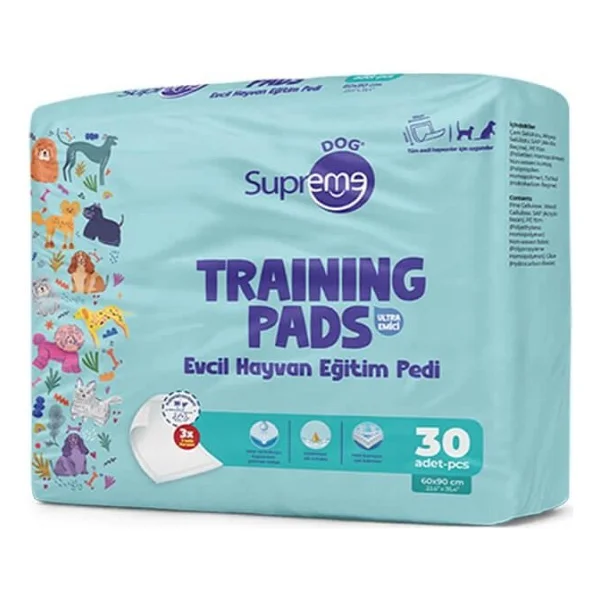 Supreme Dog Training Pads 60x90 Cm 30'lu Köpek Çiş Pedi - Görsel 5