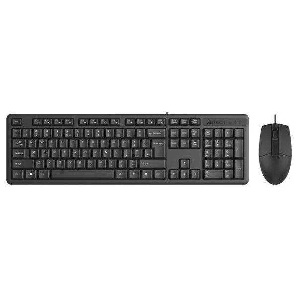 A4 Tech Kr-3330s Sessiz Kablolu Klavye Mouse Seti - Görsel 6