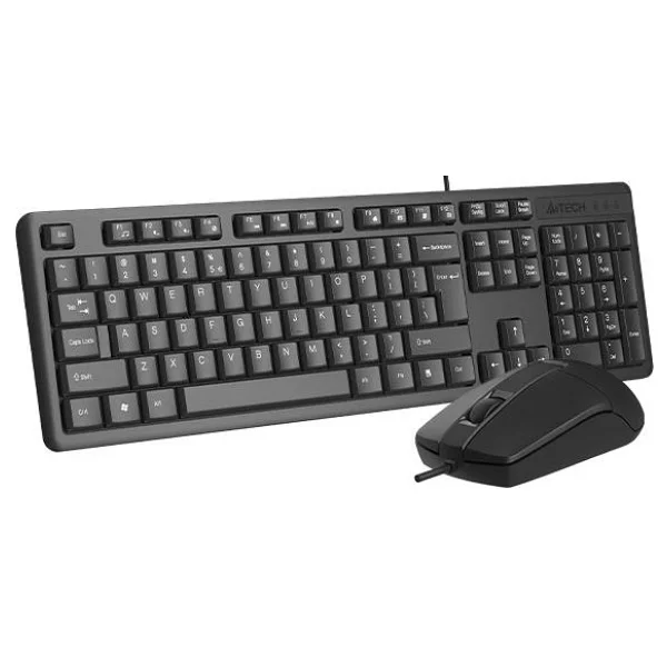 A4 Tech Kr-3330s Sessiz Kablolu Klavye Mouse Seti - Görsel 7