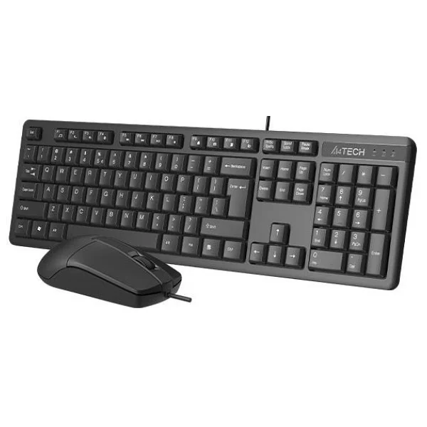 A4 Tech Kr-3330s Sessiz Kablolu Klavye Mouse Seti - Görsel 8