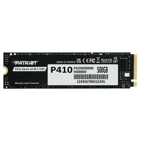 Patriot P410 P410p500gm28h Pcı-Express 4.0 500 GB M.2 SSD - Görsel 3