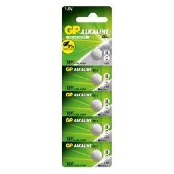Gp 189 Lr54 5'li Alkalin Düğme Pil - Görsel 5